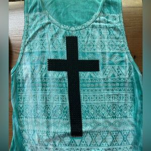 Cross Tank Top